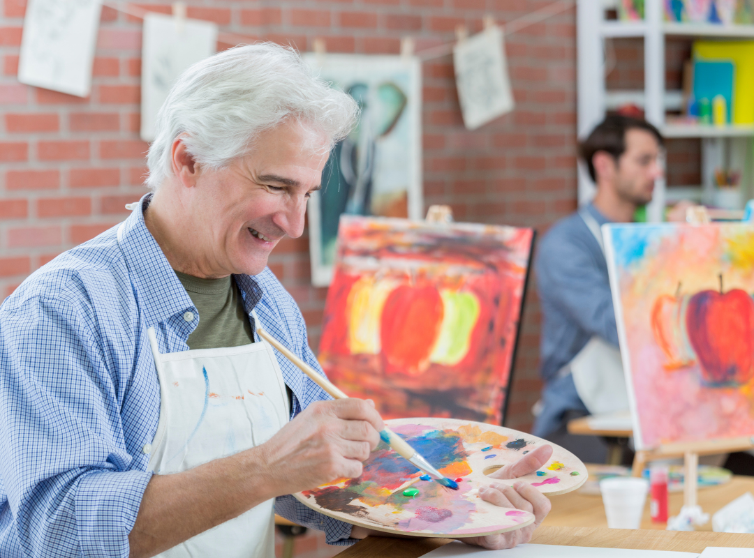 Senior Art Classes for Joy, Creativity, and Daily Connection